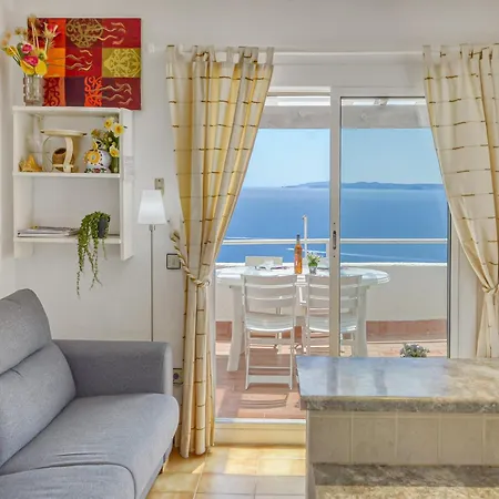 With Furnished Terrace Apartment Roses