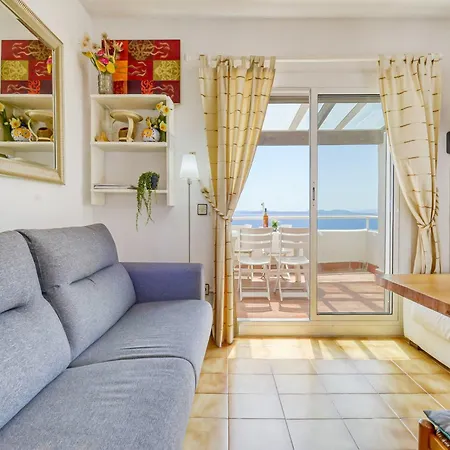 With Furnished Terrace Apartment Roses